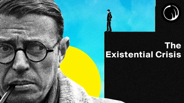 Why We Experience An Existential Crisis - The Philosophy of Jean-Paul Sartre thumbnail