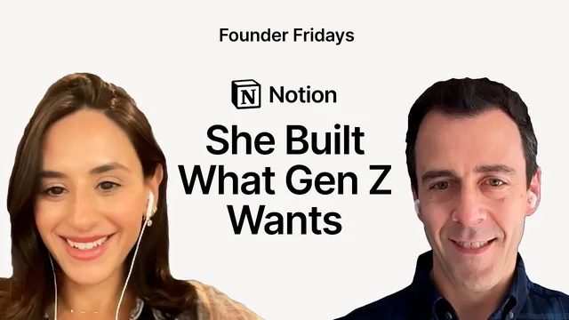Founder Fridays: Building in public with Julia Haber, Home From College and Andrew Silard, Notion thumbnail