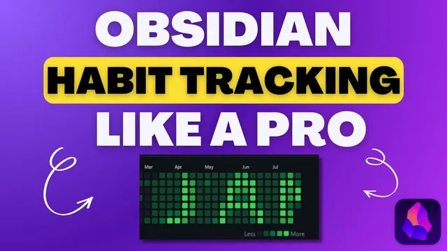 Contribution Graph: The Easiest Way to Track Habits in Obsidian thumbnail