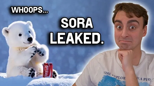 Public Access to Open AI's Sora Video Generator just Leaked... thumbnail