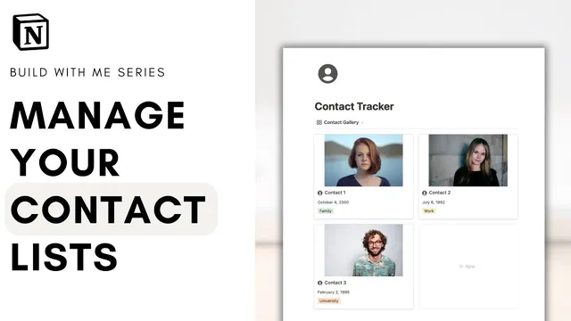 How to manage your contact lists in Notion: A complete guide on how to build (+ free template) thumbnail