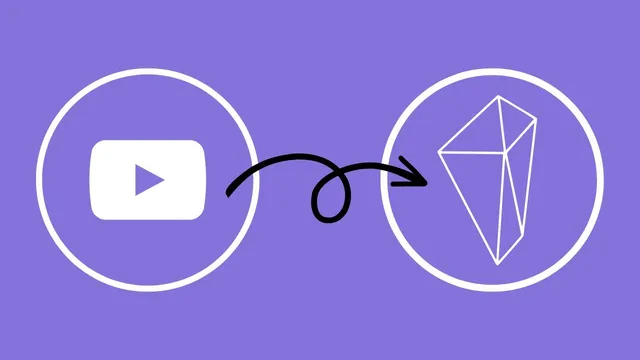 Taking notes from YouTube videos in Obsidian thumbnail