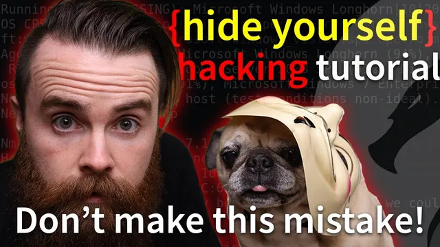 learning hacking? DON'T make this mistake!! (hide yourself with Kali Linux and ProxyChains) thumbnail