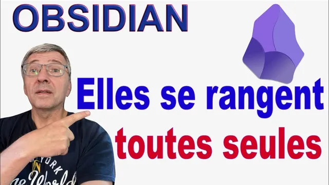 Elles se rangent toutes seules - tuto obsidian plugin auto note mover thumbnail