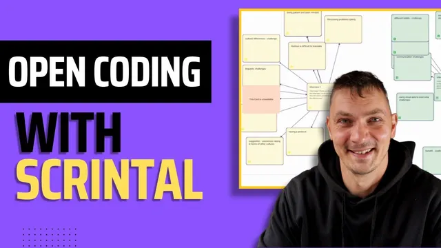 Qualitative data analysis with SCRINTAL || part 1 - Open Codes thumbnail