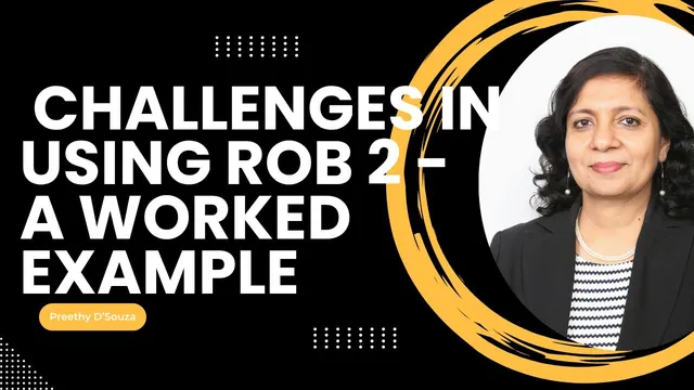 Challenges in using RoB 2 - A worked example thumbnail