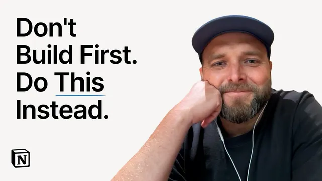 Why Most Founders Talk to the Wrong People First | Founder Fridays thumbnail