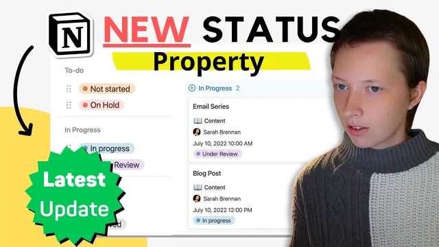 2.17 UPDATE Notion for Productivity: New Status Property (Free Template) thumbnail