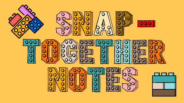 Playful LEGO Factory - Crafting Snap-Together Notes thumbnail