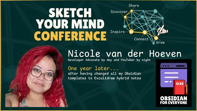One Year Later with Nicole van der Hoeven - Session 2 at the Sketch Your Mind Conference, 2025 thumbnail