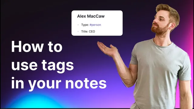 How to use tags in your notes thumbnail