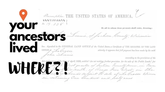 How to Find a Land Patent for Genealogy Research | Roam your Roots thumbnail