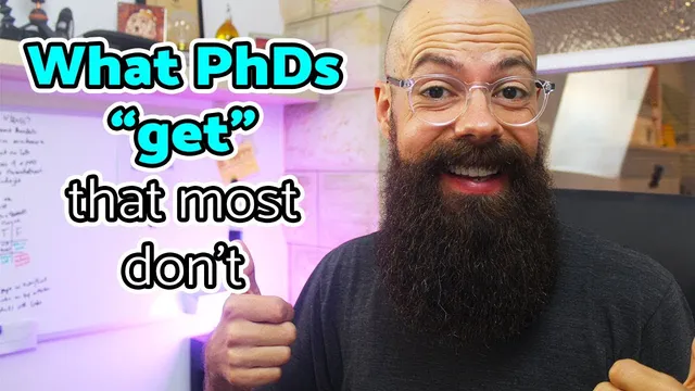 What PhDs "get" that most people don't | Become an insider thumbnail