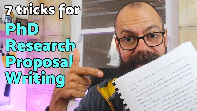 How to write a research proposal | 7 Hacks for success thumbnail