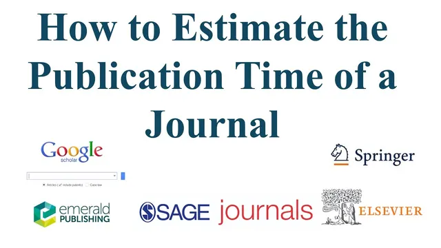How to find the Publication Time of a Journal: From Submission to Acceptance thumbnail