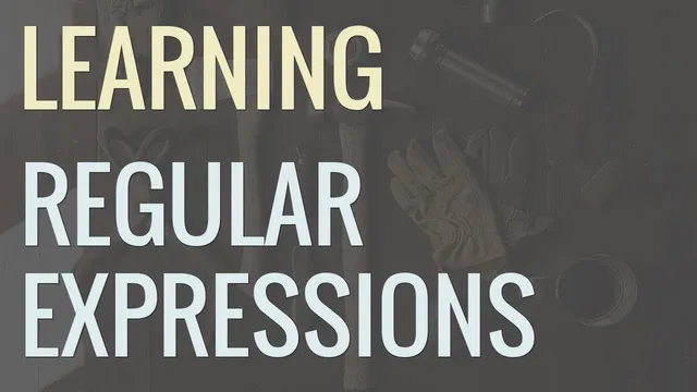 Regular Expressions (Regex) Tutorial: How to Match Any Pattern of Text thumbnail