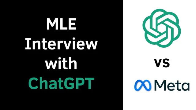 Machine Learning Engineer Mock Interview for Meta (Facebook) with ChatGPT thumbnail