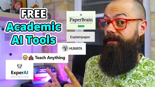 I tested *FREE Academic AI Tools* so you don't have to thumbnail