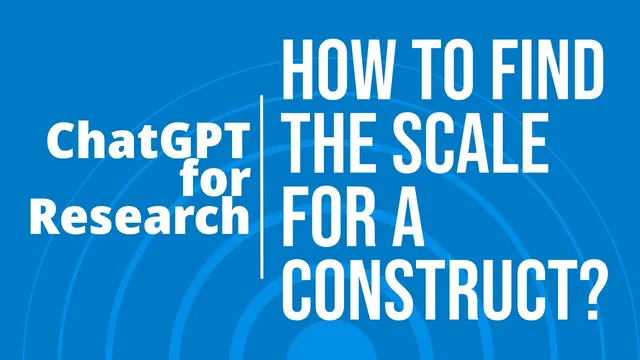 Research With ChatGPT - How to find the Questionnaire using #ChatGPT or Google #Bard thumbnail