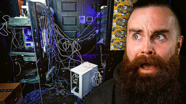 Your Cable Management SUCKS!! (Fixing My Server Room) thumbnail