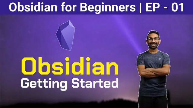 Obsidian getting started | Obsidian For Beginners (1/10) thumbnail