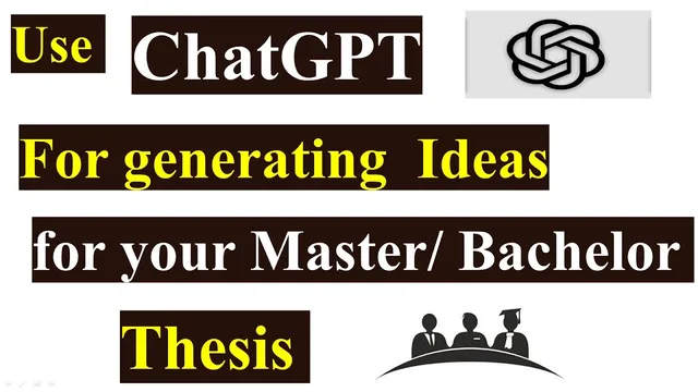 How to generate new ideas for thesis |   How to use ChatGPT to find research ideas thumbnail