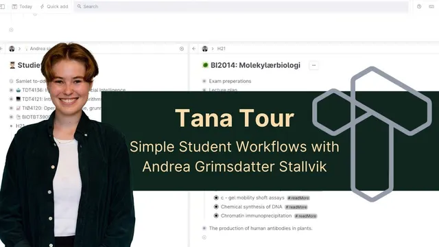 Tana Tour with Andrea Grimsdatter Stallvik: Simple Student Workflows thumbnail