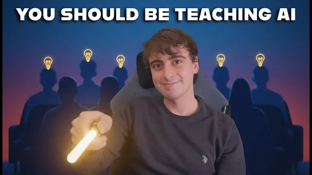 You Should Be Teaching AI thumbnail