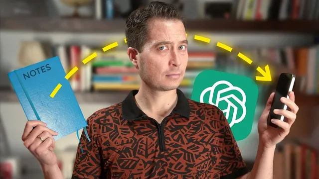 Your Paper Notes, Now Searchable: ChatGPT Vision Demo thumbnail