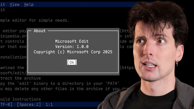 Microsoft’s new vim alternative is written in Rust??? thumbnail