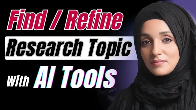 3 AI Tools To Find/Refine Research Topic in 2025 (FREE Option Included) thumbnail