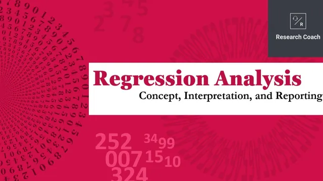 Regression Analysis thumbnail