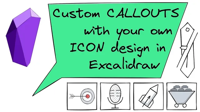 How to customize Obsidian Callouts with your very own SVG icon created in Excalidraw thumbnail