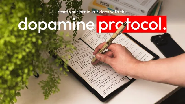 how to stop wasting your life with this DOPAMINE DETOX protocol (2026) thumbnail