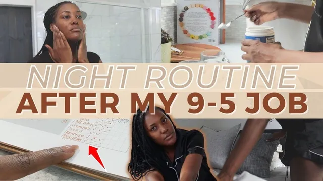 PRODUCTIVE Evening Routine 🌙 ⎸  9-5 after work routine - How to reset after work thumbnail
