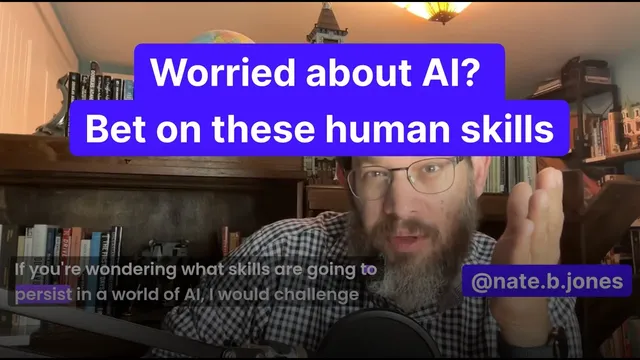 Worried about AI? Bet on these human skills thumbnail
