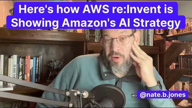 Here's How AWS re:Invent is Showing Amazon's AI Strategy thumbnail