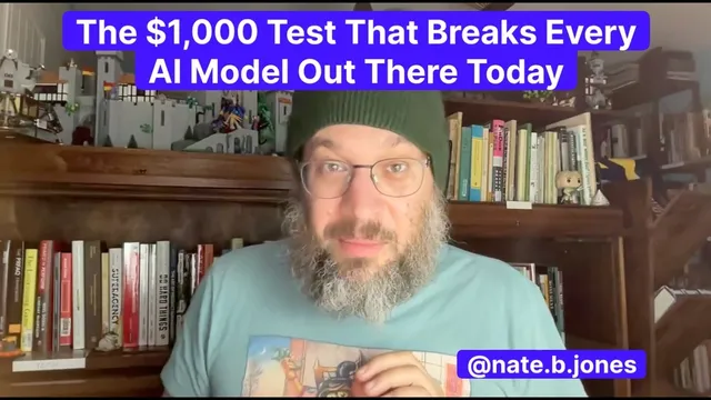 The $1000 Test That Breaks Every AI Model Out There Today thumbnail
