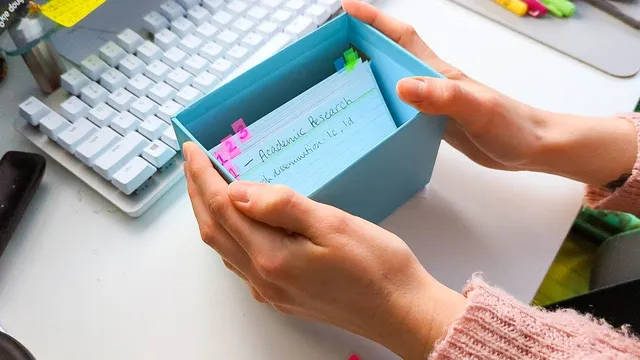 The only note-taking system you'll ever need 📝 (physical zettelkasten tutorial!) thumbnail