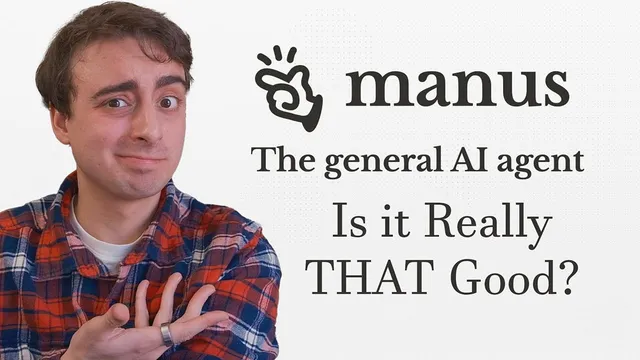 Snap Your Fingers and it's Done - Manus AI Agent thumbnail