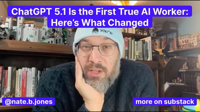 ChatGPT 5.1 Is the First True AI Worker: Here's What Changed thumbnail