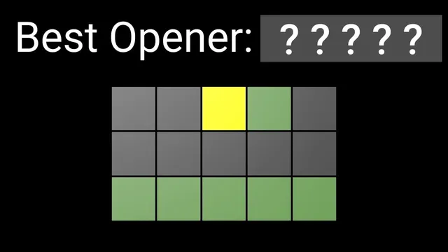 Solving Wordle using information theory thumbnail