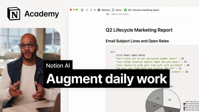 Using Notion AI to improve daily work thumbnail