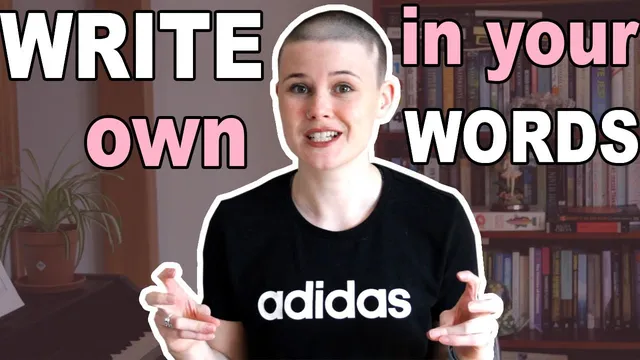 Write in your OWN words | zettelkasten/academic note-taking tips 📝 thumbnail