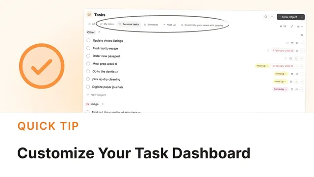 Customize Your Task Setup thumbnail