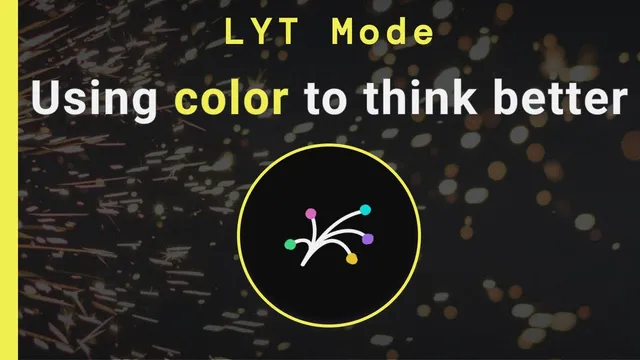 Using color to think better (and have more fun) in the "LYT Mode" theme in Obsidian thumbnail