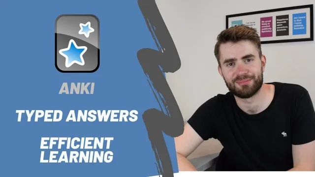 Anki Typed Answers (How To) - Learn More Effectively! thumbnail