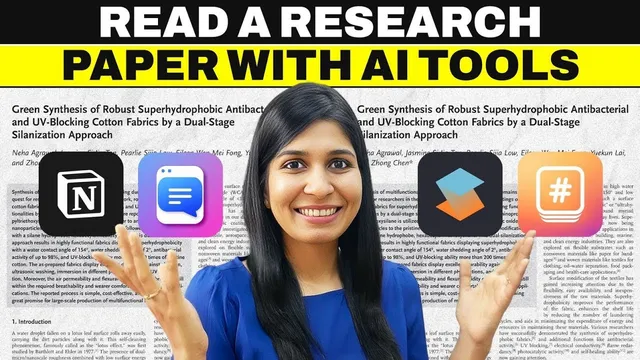 Read research papers with AI tools 🔥faster and more effectively! 🤯 thumbnail