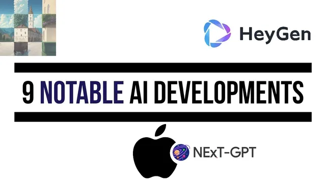 9 AI Developments: HeyGen 2.0 to AjaxGPT, Open Interpreter to NExT-GPT and Roblox AI thumbnail