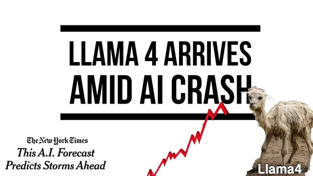 AI CEO: ‘Stock Crash Could Stop AI Progress’, Llama 4 Anti-climax + ‘Superintelligence in 2027’ ... thumbnail